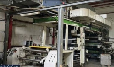 Flexo printing press
